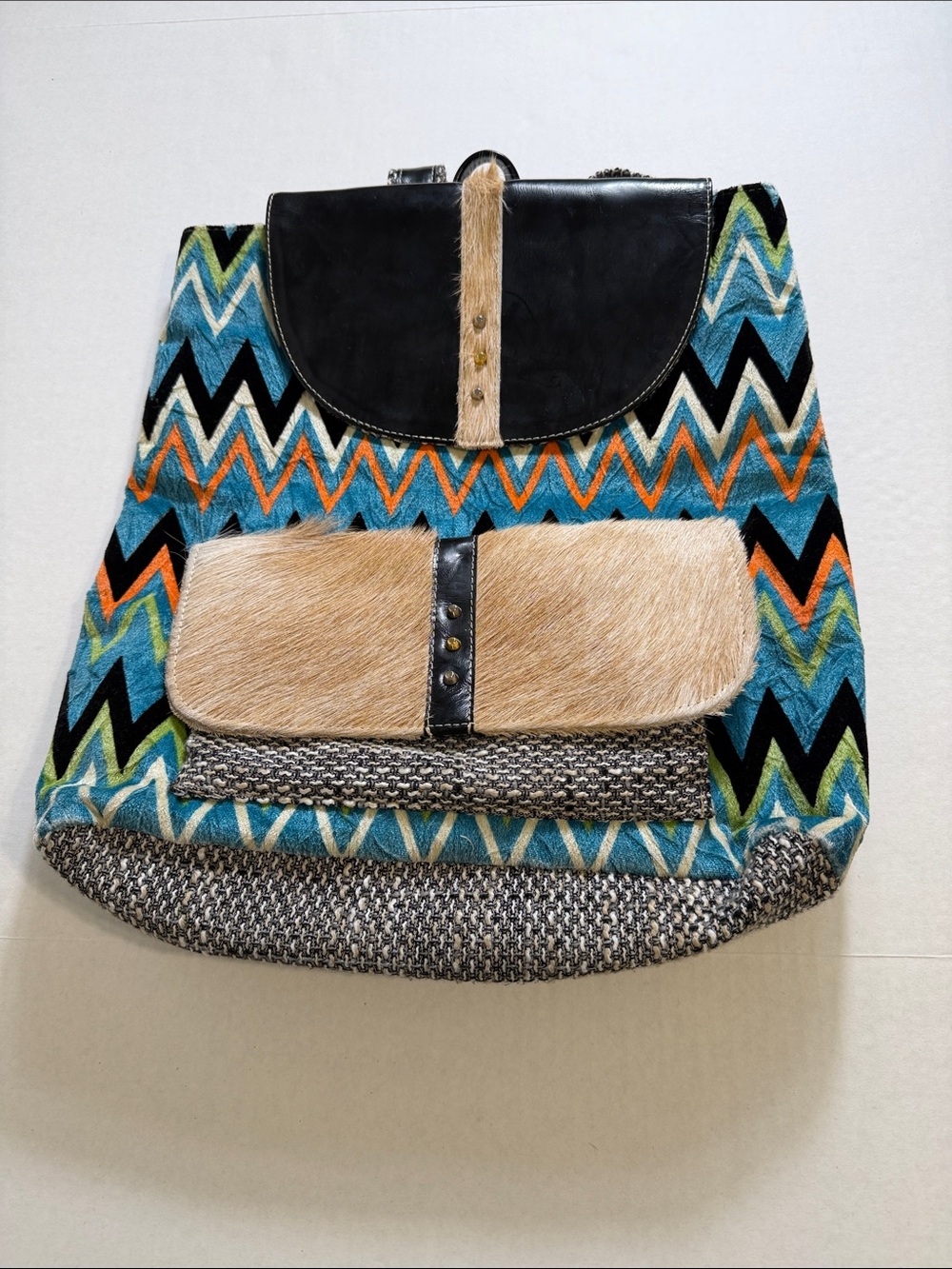 Carla Izquierdo Artisanal Collection Handmade Backpack